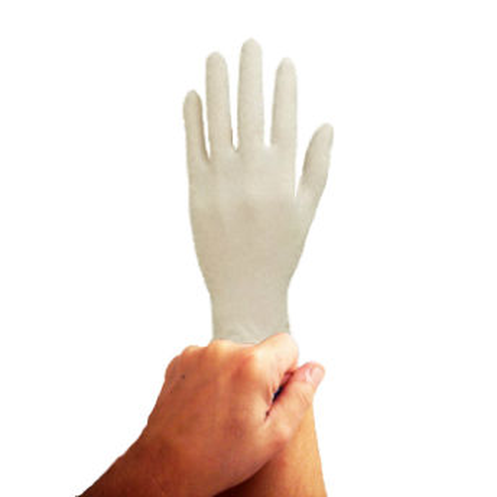 Digi-Glove Powdered Latex 4 Mil GP, Medium, 100/Pk